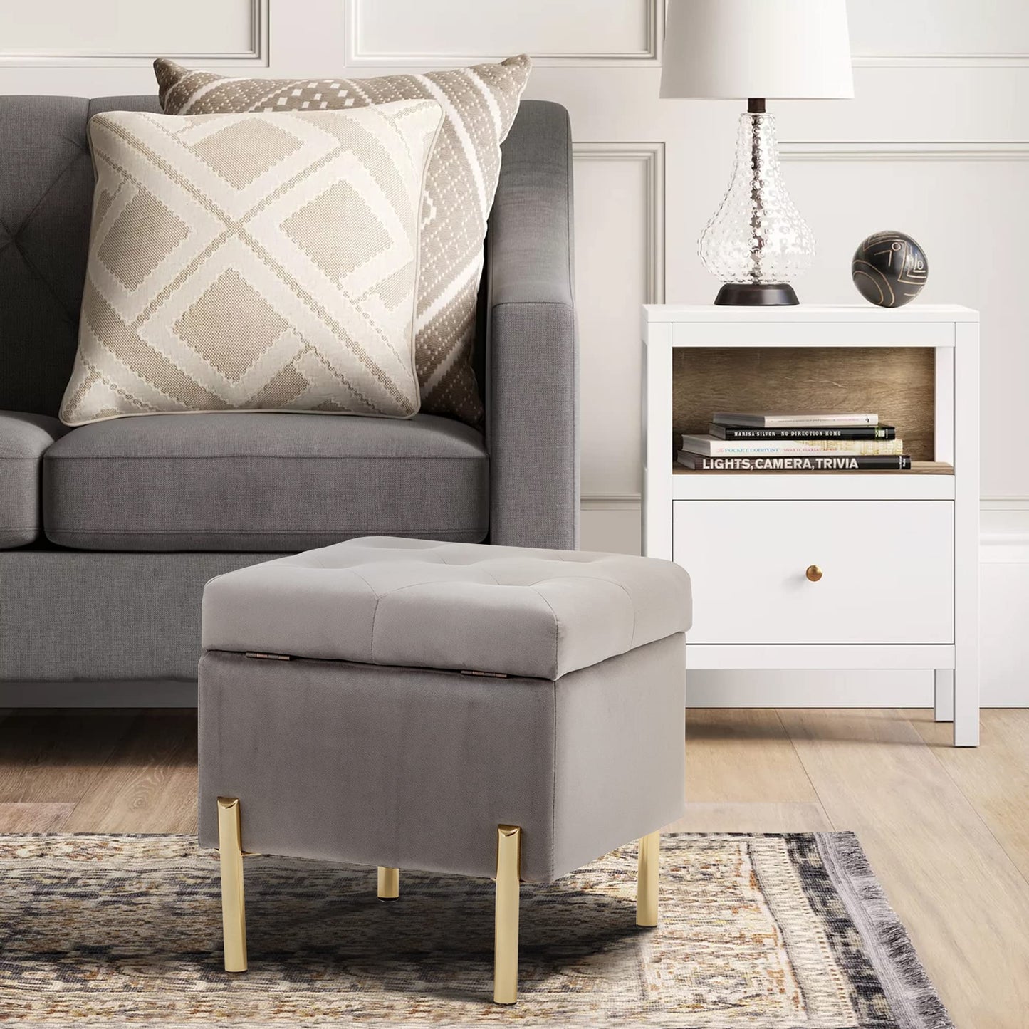 Bedroom Bench Storage ottoman