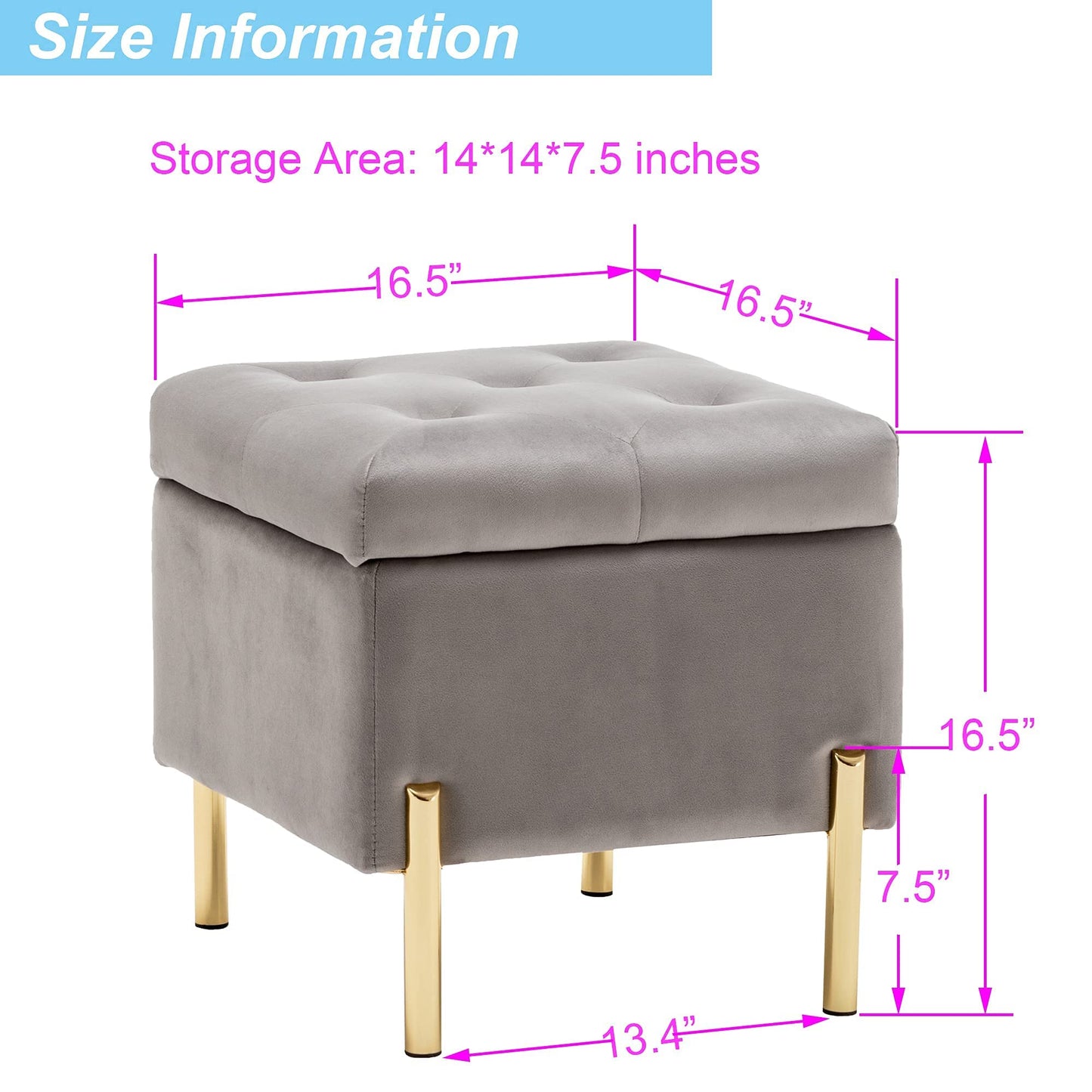 Bedroom Bench Storage ottoman