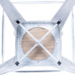 Metal Counter Stool Low Back - andeworld